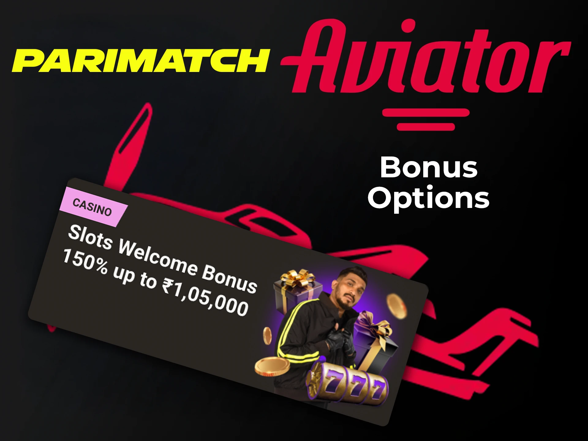 Get a bonus from Parimatch for victories in the game Aviator.