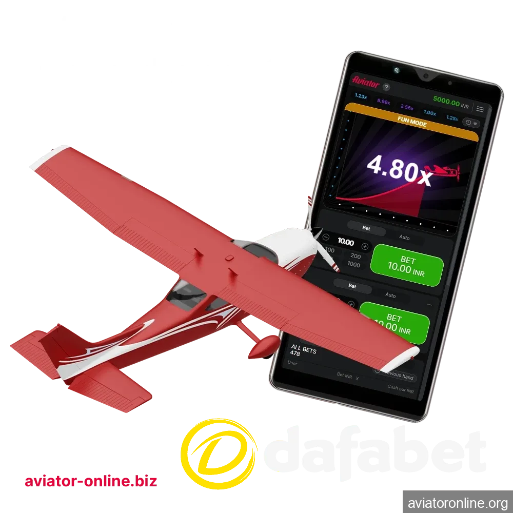 Play Aviator on the Dafabet app.